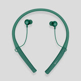 MBuddy 341: Wireless Neckband With 35 Hours of Music Playtime & Dual Connectivity -BLUE