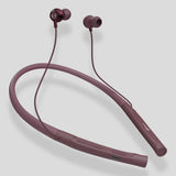 MBuddy 341: Wireless Neckband With 35 Hours of Music Playtime & Dual Connectivity  - PINK