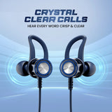 MBuddy 521: 50 Hours Playtime With Hall Switch Enable & Crystal Clear Calls(Black)