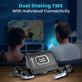 MBuds Dual: Dual Sharing TWS With Individual Connectivity & ANC