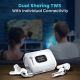 MBuds Dual: Dual Sharing TWS With Individual Connectivity & ANC