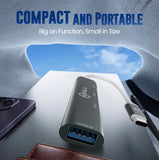 MConnect H1: 4-in-1 USB 3.0 Hub with High-Speed Data Transfer