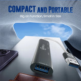 MConnect H2: 4-in-1 Type-C to USB Hub  with High-Speed Data Transfer