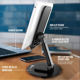 MGrip Z1: Mobile & Tablet Stand With 360-degree solid rotation