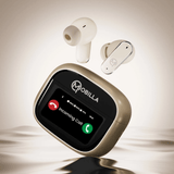 MBuds Elite: TWS Earbuds With Smart Interactive Touch Case (Blue)