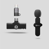 MLapel 101: 2 in 1 Wireless Microphone with 10 Hours Working Time & Auto Noise Reduction