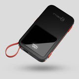 MPower 715: 10000mAh Powerbank with In-Built Type-C & Detachable Lighting Cable