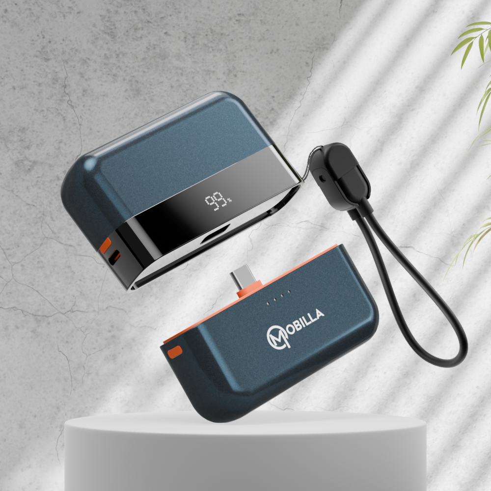 MPower Fusion: India’s First 2 in 1 Powerbank Blue