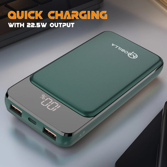 MPower 714 - Quick Charging Jungle Green Powerbank