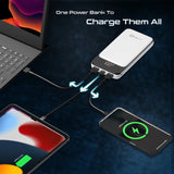 MPower 714 - Quick Charging Pearl white Powerbank