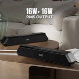 MRock 104: Wireless Portable Bluetooth  Mini Soundbar (COMBO OF 2)