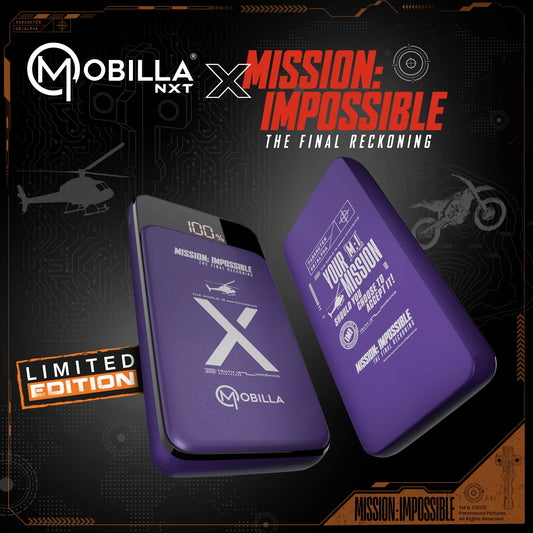 Mobilla MPower X4 Powerbank Mission Impossible Edition Purple