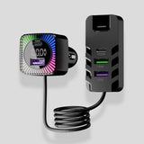 Ranger Duo: Universal Compatibility Car Charger With 80W Output and Colourful RGB Lights