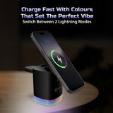 MCharge Volt: 3-in-1 Wireless Charger With 23W Power Output White