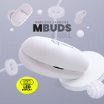 Load image into Gallery viewer, MBUDS OVAL - PEARL WHITE
